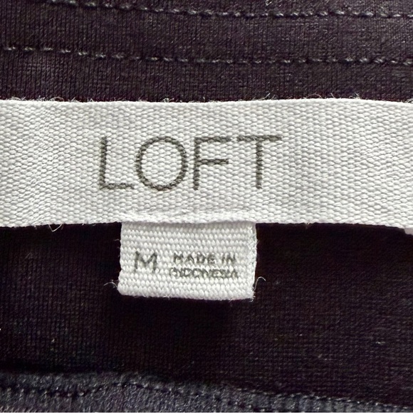 LOFT Black Straight Leg Women's Pants - Picture 3 of 5